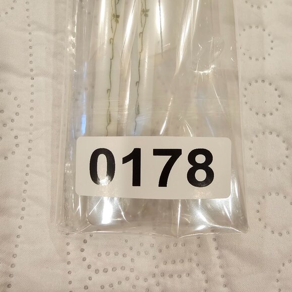 Vintage Salad Serving Set With Floral Design Handles Stainless Steel - Picture 15 of 15